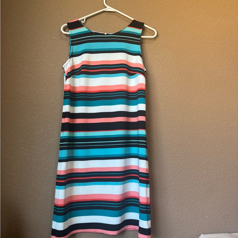 Striped Grayson Sleeveless Dress - Multicolor